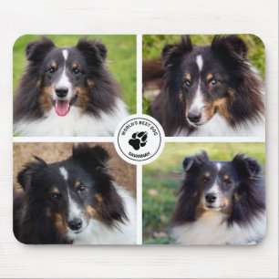 Tapis De Souris 4 Photos personnalisées pour animaux de compagnie 