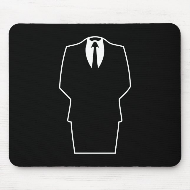 Tapis De Souris 4chan anonymes SA d'Internet d'icône (Devant)