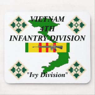 Tapis De Souris 4e infanterie Vietnam Mousepad