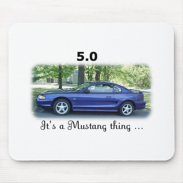 Tapis De Souris 5,0 Mustang (Devant)