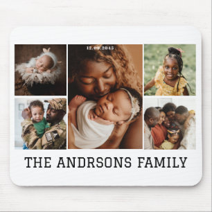 Tapis De Souris 5 photo collage Mousepad
