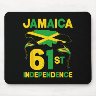 Tapis De Souris 61e anniversaire de l'indépendance de la Jamaïque 