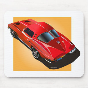 Tapis De Souris 63 Fractionner la fenêtre Redon Jaune