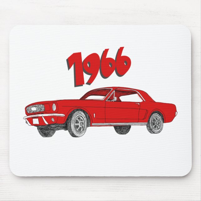 Tapis De Souris 66 mustang (Devant)