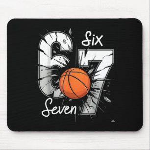Tapis De Souris 67 Basket-ball Six Seven 6 7 Meme 67