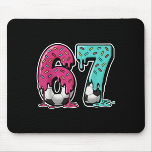 Tapis De Souris 67 Glace au Dégoulinage de Football Gen Alpha Argo