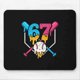 Tapis De Souris 67 Ice Cream Drip Vendre Meme Six Seven Gen Alpha