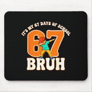 Tapis De Souris 67 Meme 6 7 Nombres Dabbing Bruh C'est Mes 67 Jour