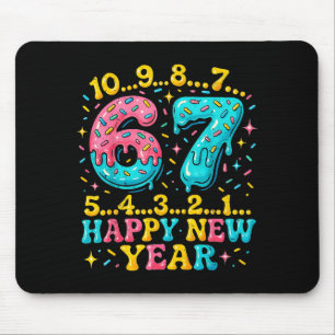 Tapis De Souris 67 Meme compte à rebours Bonne Année Drôle Goutte