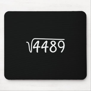 Tapis De Souris 67 Meme Racine Carrée 4489 Teen Six Seven Argot Ma