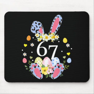 Tapis De Souris 67 Mème Six Sept 6 7 Lapin Léopard Enfants Drôle F