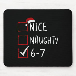 Tapis De Souris 67 Meme Six Seven Hommes Garçons Noël 6-7 Meme Sym