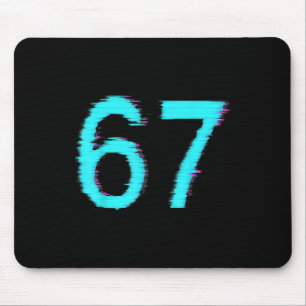 Tapis De Souris 67 Meme Tendance Gen Z Alpha Six Seven 6 7