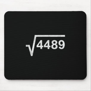 Tapis De Souris 67 Six Seven 6-7 Mème Racine Carrée 4489 Argot Mat
