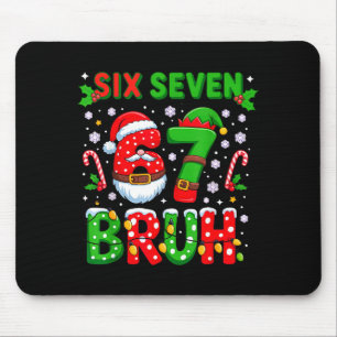 Tapis De Souris 67 Six Seven Burh Noël 6 7 Meme 