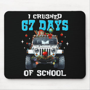 Tapis De Souris 67 Six Seven Je Casse 67 Jours D'École Mème Drôle