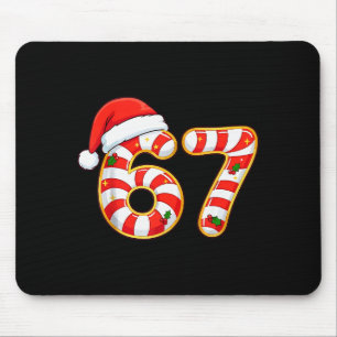 Tapis De Souris 67 Six Seven Mème Argot Gen Alpha Noël Drôle