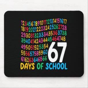 Tapis De Souris 67e jour d'école 67 nombres mathématiques enseigna