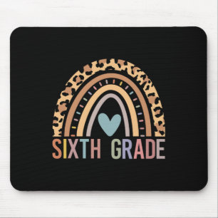 Tapis De Souris 6e année Rainbow Girls Boys Teacher Team 6e Gr