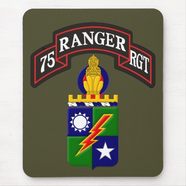 Tapis De Souris 75e régiment de Rangers (Devant)