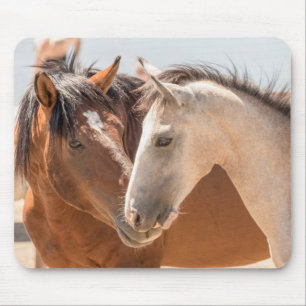 Tapis De Souris 7911-Deux Mustangs sauvages