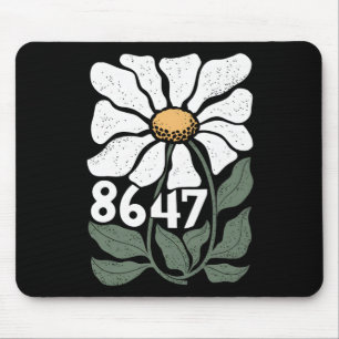 Tapis De Souris 8647 Résiste à la marguerite subtile florale Foxtr