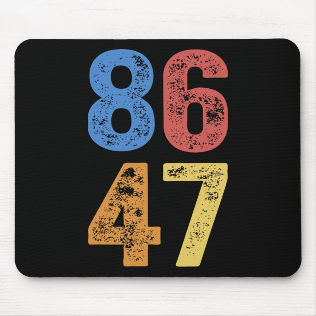 Tapis De Souris 8647 Subtile Résistance Anti Trump de Protestation (Devant)