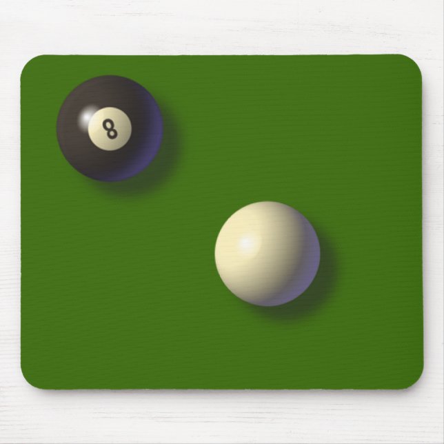 Tapis De Souris 8 boule Mousepad (Devant)