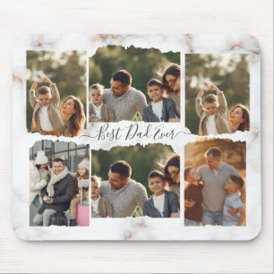 Tapis De Souris 8 Huit Photo Moderne Élégant Collage Famille Amour
