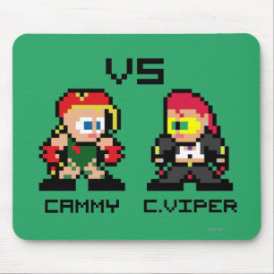 Tapis De Souris 8bit Cammy CONTRE C.Viper