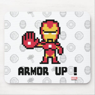Tapis De Souris 8Bit Iron Man - Armor Up!