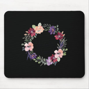 Tapis De Souris 92 ans aimé floral 92e anniversaire femmes 92 ans