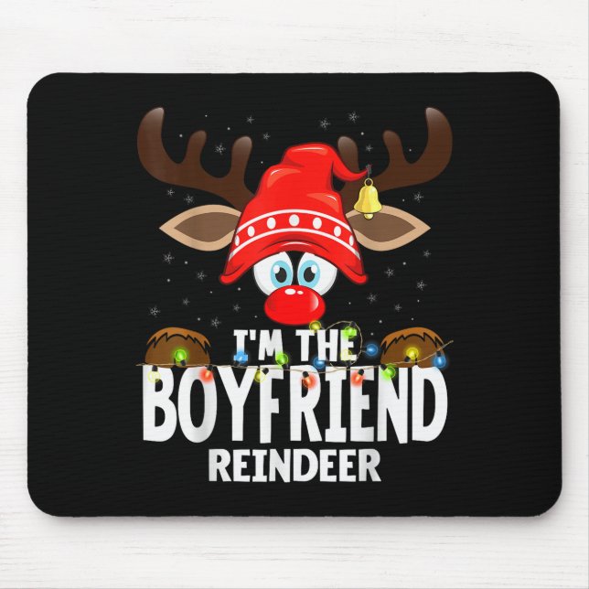 Tapis De Souris 99 Matching Christmas Reindeer - Uni-adults, Kids  (Devant)