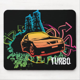 Tapis De Souris 9-5-aero_cutout mousepad, turbo