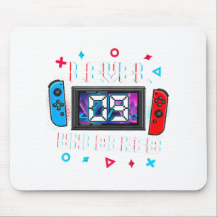 Tapis De Souris 9 Joueur déverrouillé 9e Anniversaire Gift Video G