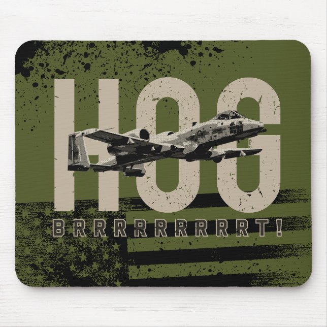 Tapis De Souris A-10 Hog: Air Power (Devant)