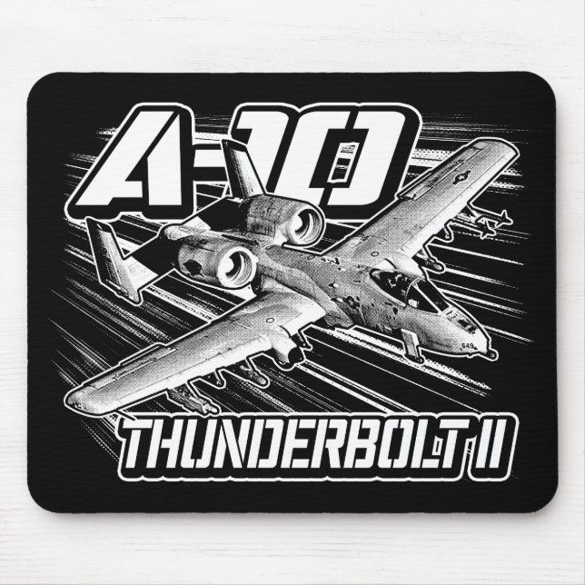Tapis De Souris A-10 Thunderbolt II Pad Mousepad (Devant)