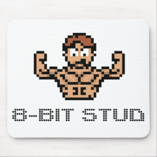 tapis de souris à 8 bits de goujon