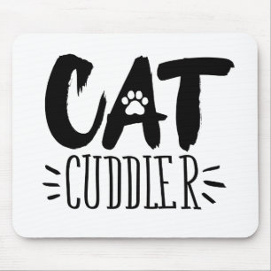 Tapis De Souris à Cuddler Happy Cuddler Photos de Chat esthétiques