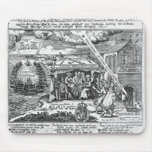 Tapis De Souris À Dieu, dans la mémoire de sa double délivrance (Devant)
