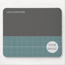 Tapis de souris à grille géométrique plan directeu