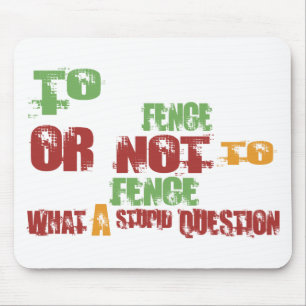 Tapis De Souris À la barrière