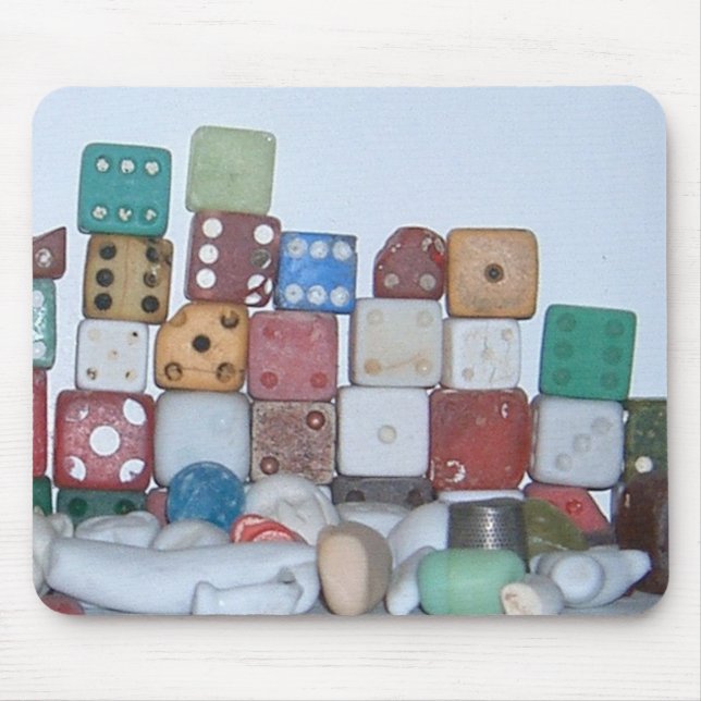 Tapis De Souris A la plage Objets trouvés (Devant)