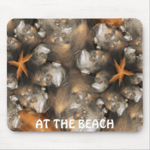 Tapis De Souris À La Plage Souris
