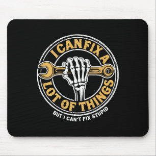 Tapis De Souris (à l'arrière) Je peux résoudre beaucoup de choses 