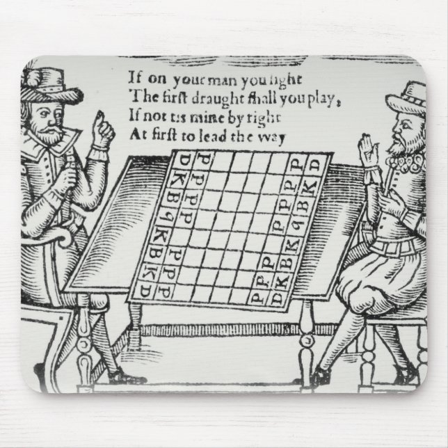 Tapis De Souris À l'échiquier (Devant)
