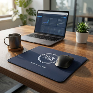 Tapis de souris à logo d'entreprise personnalisé