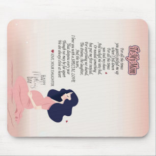 Tapis De Souris À Ma Mère Pendant Tout Le Temps Où Tu M'As Géniale