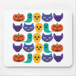 Tapis de souris à motif Halloween