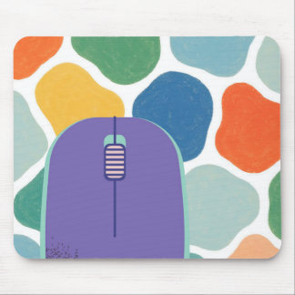 Tapis de souris à motifs 